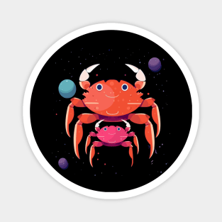 Crab Fathers Day Magnet